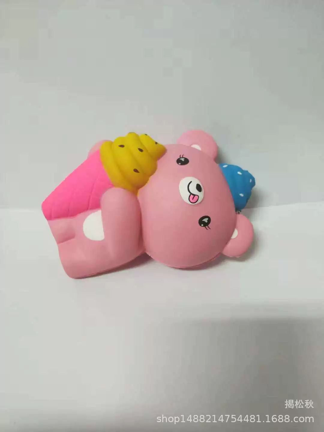 Полиуретановый мультяшный сжимающийся игрушка, антистресс