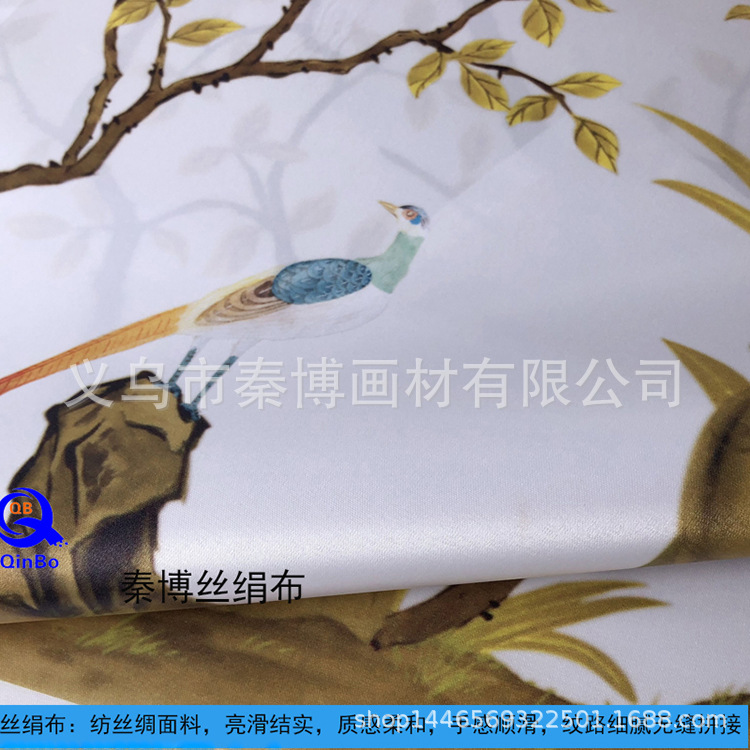 丝绢布丝光绢布宽幅拼接墙布壁布银雕布绢布油性UV弱溶剂打印喷绘-阿里巴巴