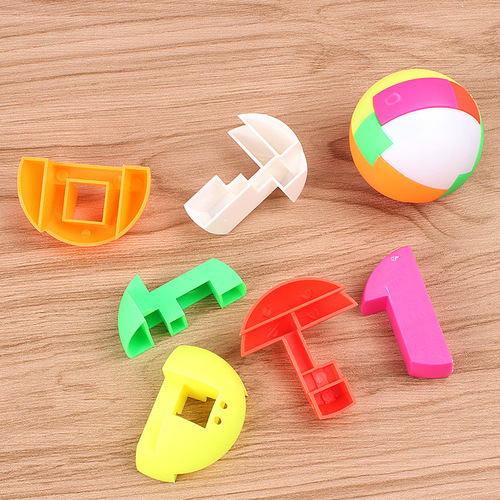 Kong Mingsuo plastic puzzle adult decompression unlock children's intelligence student disassembly toys student gift building blocks