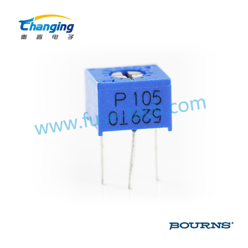 顶调电位器 伯恩斯原装 3362P-1-105LF 玻璃釉膜电位器现货