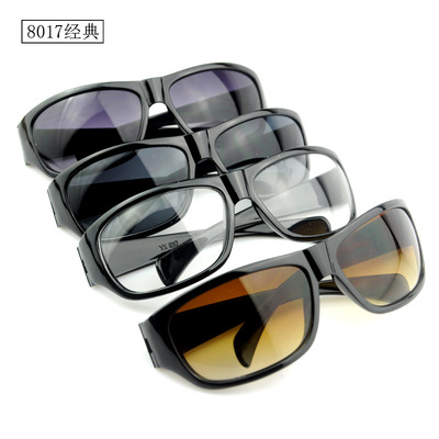 8017 Wide leg Large comfortable Sports Goggles Sunglasses Sunglasses Factory wholesale