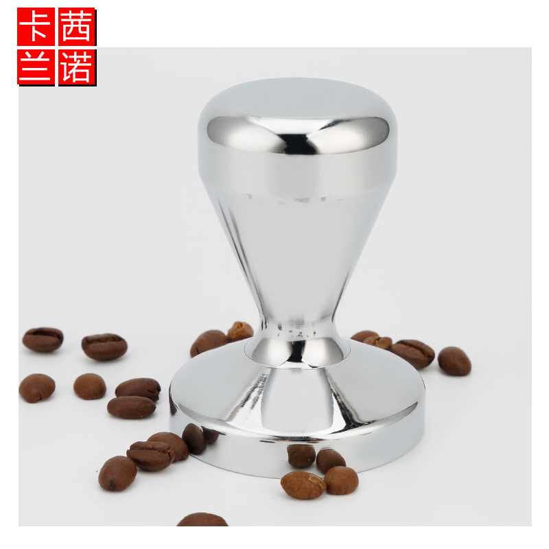 不锈钢压粉器咖啡压粉器57.5mm粉锤咖啡机手柄填压器