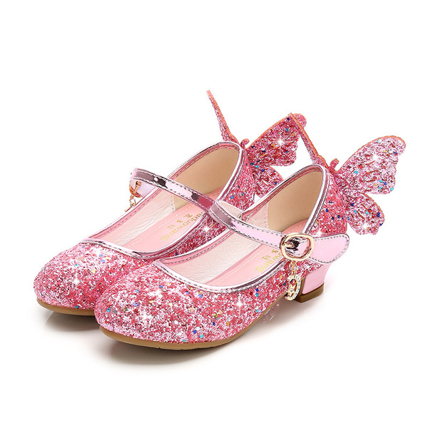 Demi-season children's shoes heels