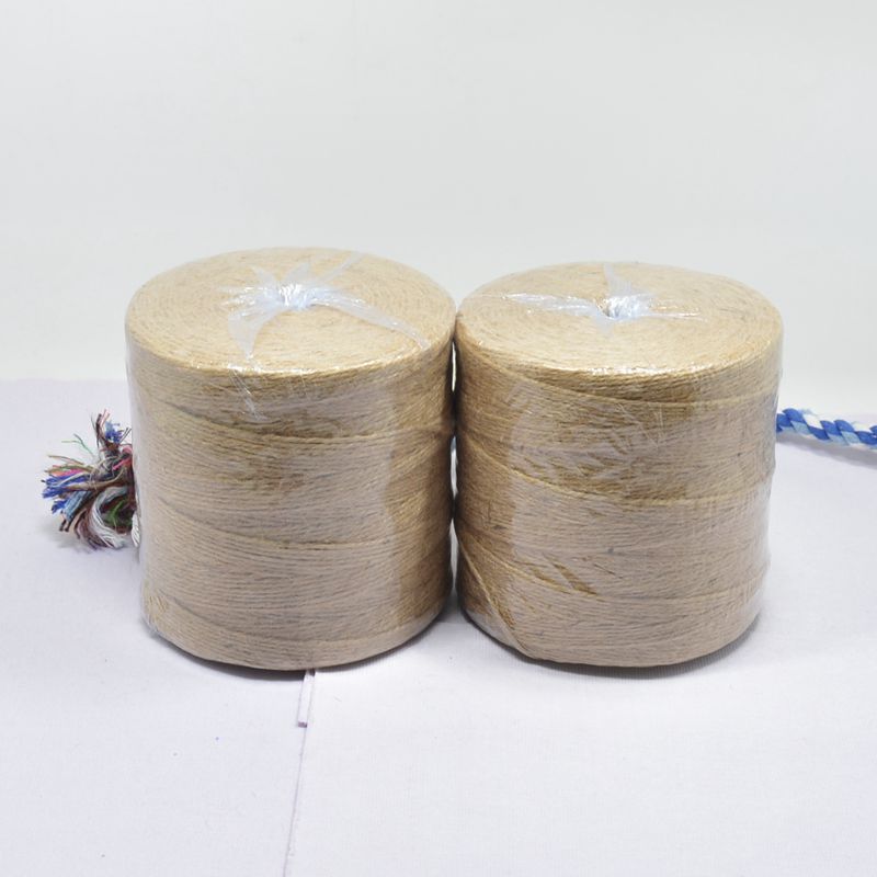 500米DIY本色麻绳 圆柱麻绳 zakka包装绳 工艺辅料麻绳