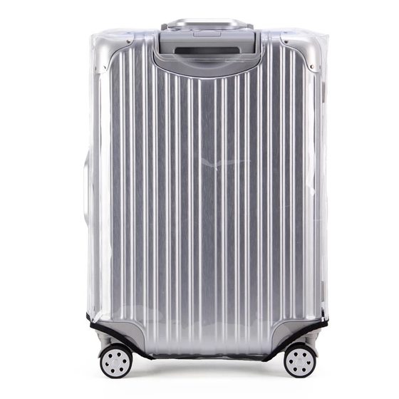 Transparent waterproof pvc luggage case protective cover trolley case dust cover disassembly-free super transparent voltage without frame thickening