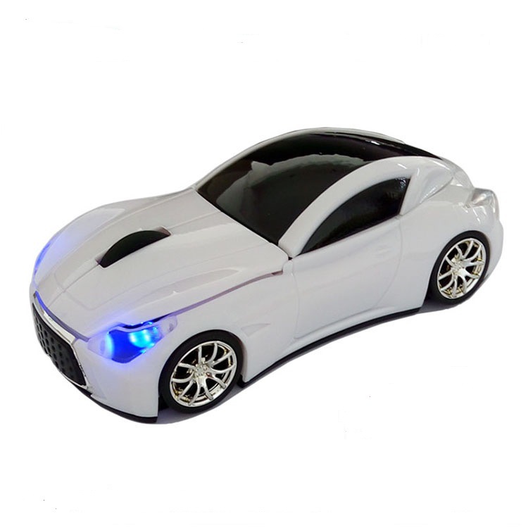 英菲 汽車無線鼠標 可愛新奇創意筆記本台式電腦跑車鼠標禮品