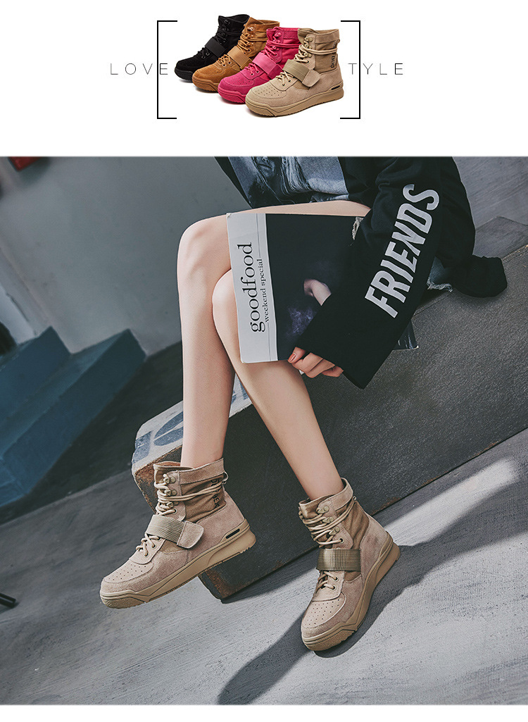 Bottes femme en Cuir + toile - Ref 3354755 Image 21