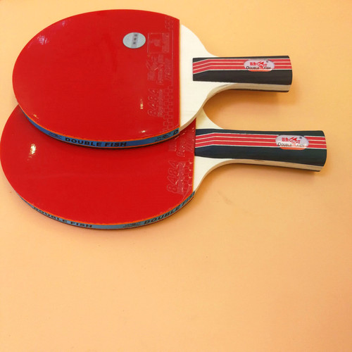 Wholesale Pisces table tennis racket, finished product, single racket, six-star racket, horizontal racket, straight racket, double-sided reverse glue ppq