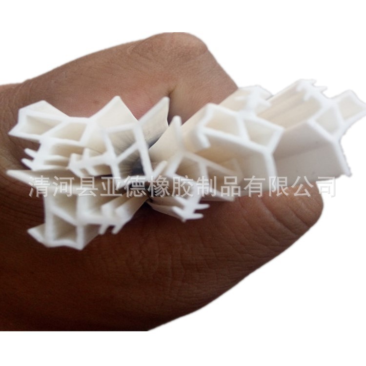 厂家直销 耐高温 防水 硅橡胶密实挤出密封条 定密异型封条