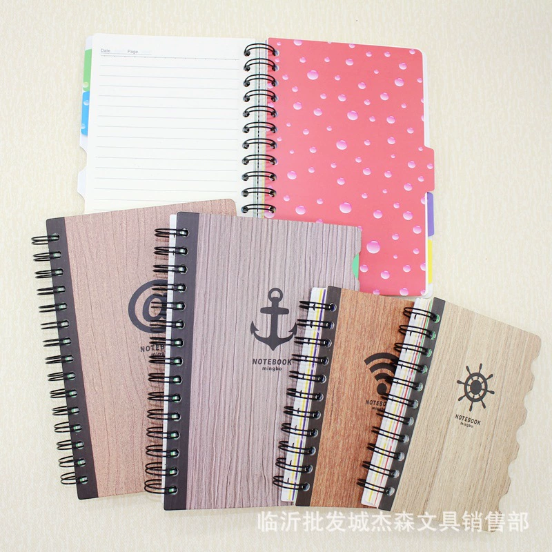 Знаменитая портативная утолщенная спираль для классификации 50K 25K с жестким лицом с большой катушкой около 125 листов