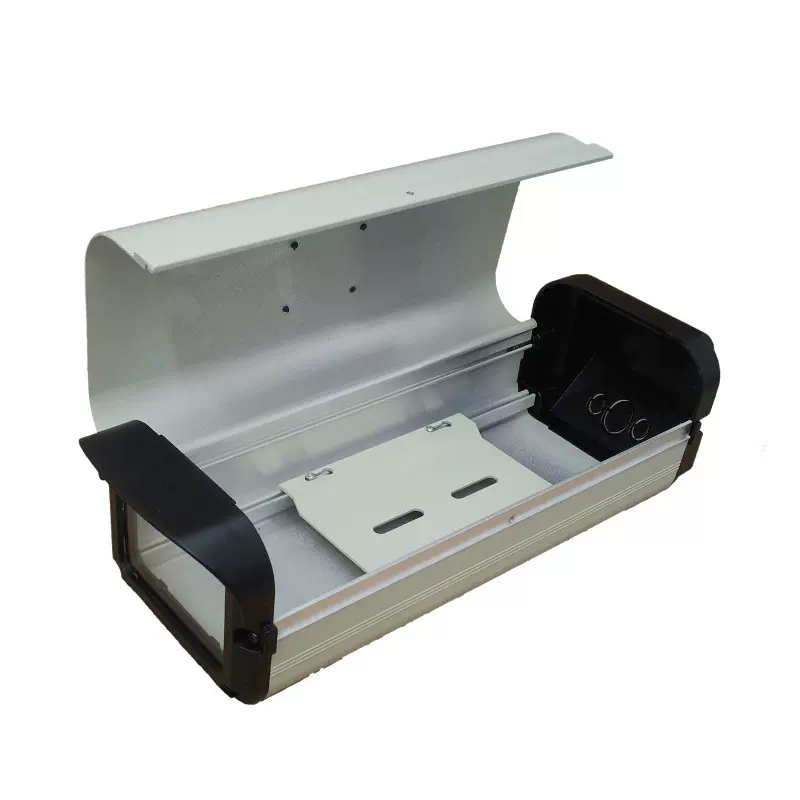 厂家现货优惠 室内铝合金LS1004半球形防护罩 监控摄像头金属外壳