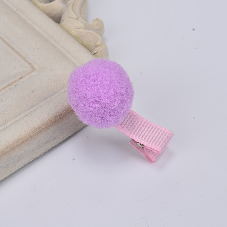 迷茫日用百货儿童毛球边夹