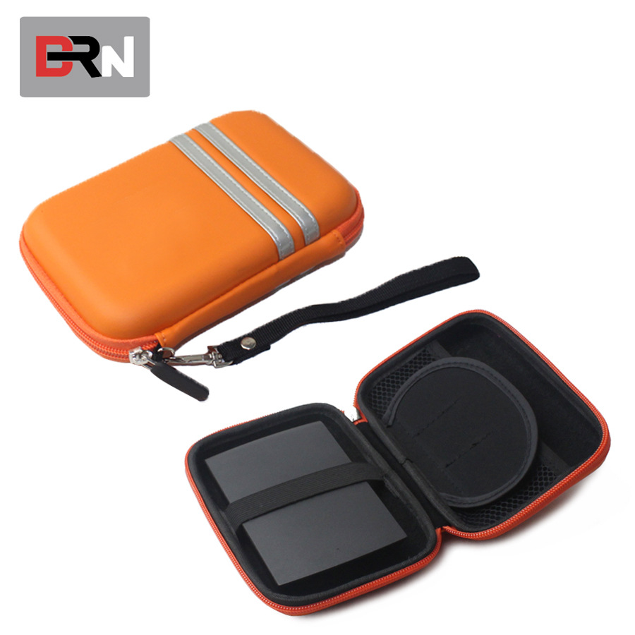 亮银反光条TC布GPS导航包便携电子产品收纳EVA包定制尺寸