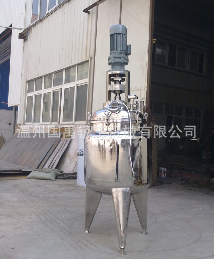 厂家直销 供应国禹不锈钢反应罐 反应釜  发酵罐 按客户要求定制
