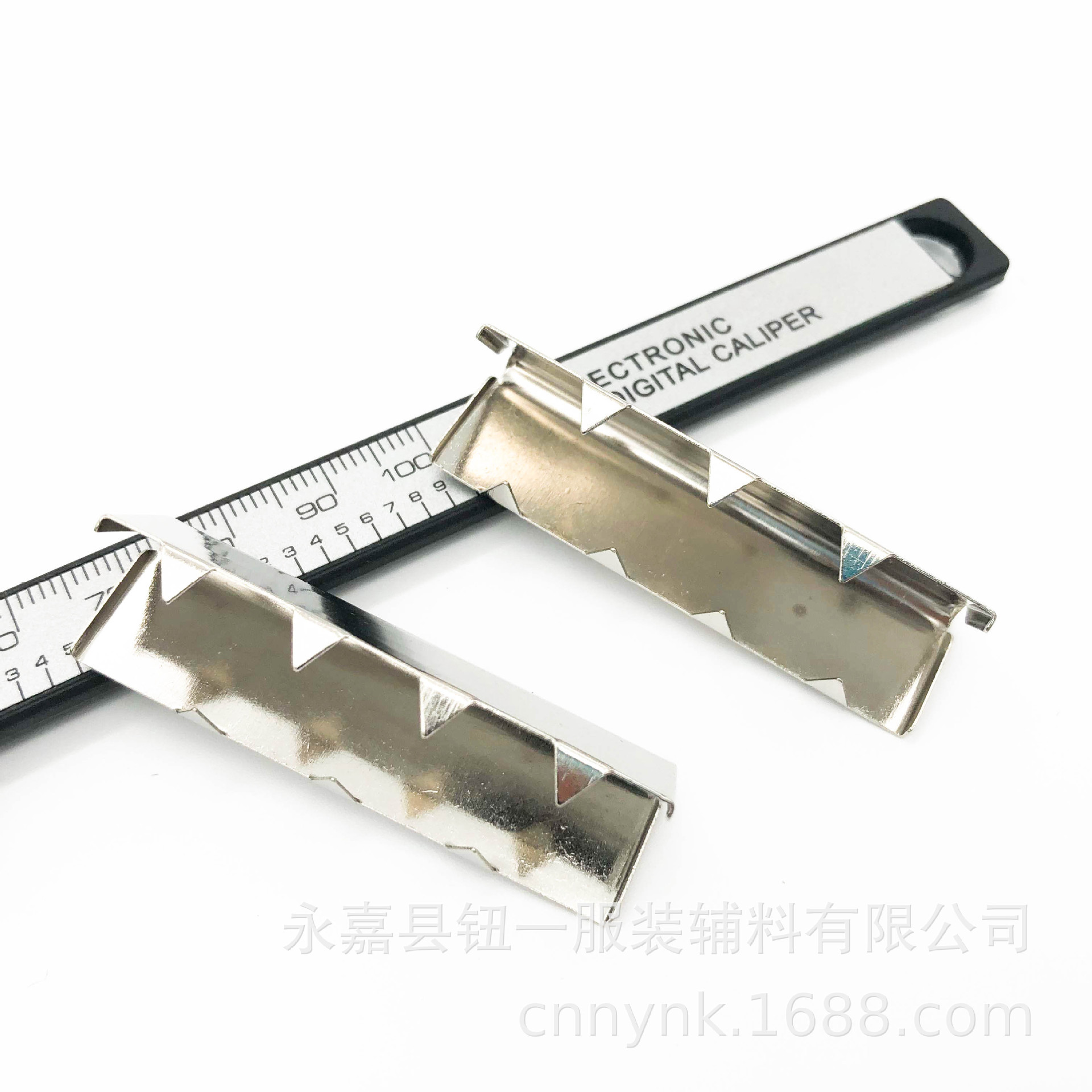 厂家生产50mm 加长尾夹 拉链尾夹 金属尾夹5cm金色五金织带尾夹-阿里巴巴
