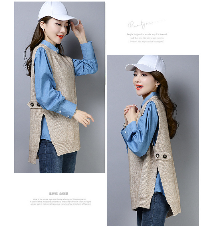 Gilet femme XIN YUROU en Tricot - Ref 3316676 Image 25