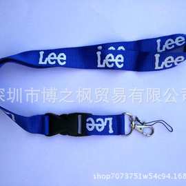 运动衣服 logo Lee 挂绳 手机绳插扣 胸卡 挂脖 钥匙绳 手机链