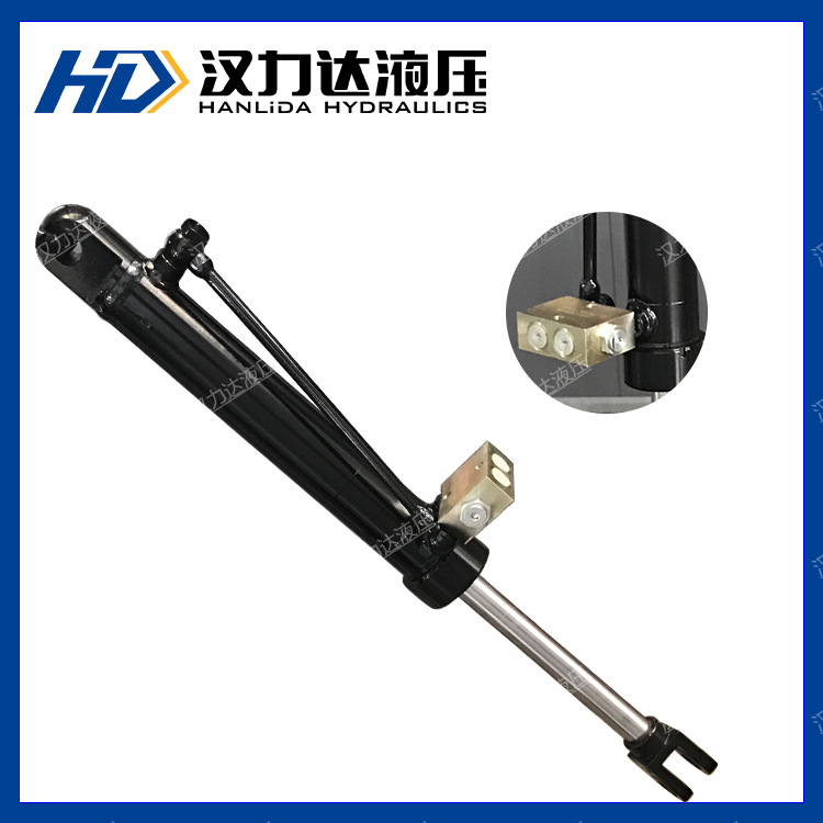 厂家直销农业机械用带液压锁油缸 打浆机液压油缸