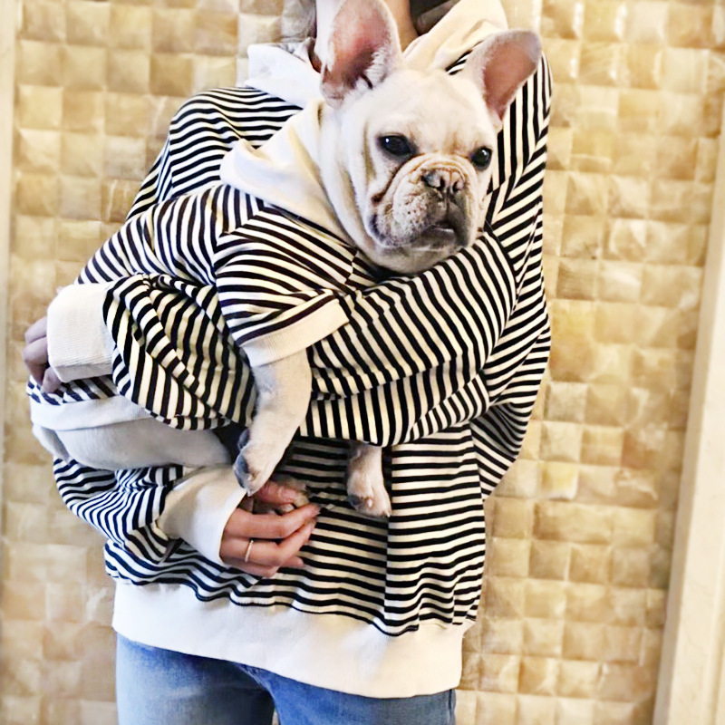 Spring new dog Terry sweater Teddy small dog Tide brand method bucket clothes pet casual parent clothing wholesale Spring new dog Terry sweater Teddy small dog Tide brand method bucket clothes pet casual parent clothing wholesale