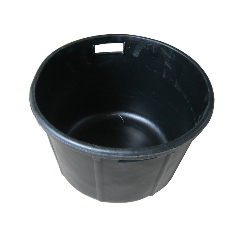 厂家制做重型橡胶桶  45-60L泥浆桶 动物饲料盆 户外用橡胶圆盆