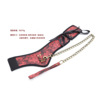 Adult SM sex products new tuning neck cover red pattern collar bundle neck sleeve restraint sex supplies wholesale