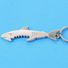 Shark, bottle opener, scalloped metal keychain, Birthday gift, wholesale