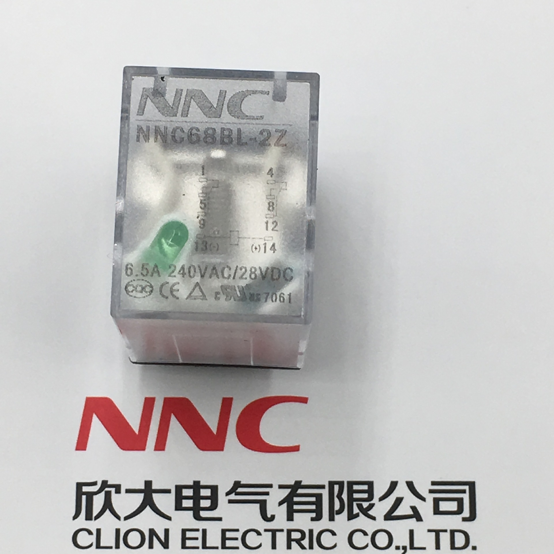 Original quality goods NNC Intermediate relay NNC68BL-2Z replace HHC68B-2Z ( HH52P ) 6.5A