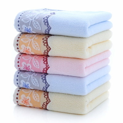 厂家批发高档礼品加厚纯棉毛巾广告礼品吸水柔软洗脸面巾定制|ms