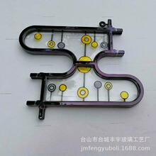 新款精简玻璃珐琅彩工艺门窗 手工手绘移门玻璃厂家直供
