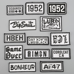 Yuming Textile and Apparel Accessory Fabric Labels, Embroidery, Patch, Buttonhole, Fashion Accessories, Suitcases and Bags, Apparel Accessory Fabric Labels