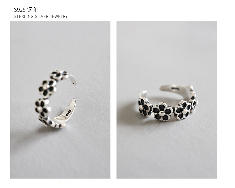 Korean sterling silver opening ring wholesale