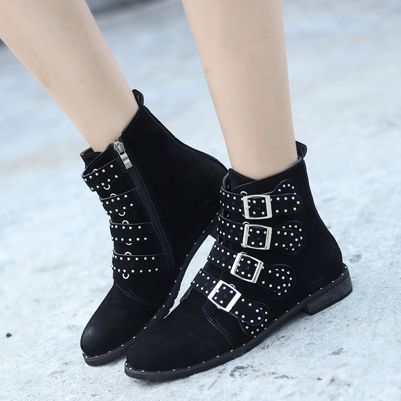 Bottes femme en PU artificiel - Ref 3355450 Image 4