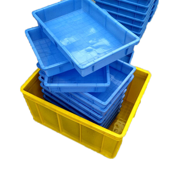 厂家供应塑料方盘 五金电子零件周转盆 塑料浅方盘 周转方盘