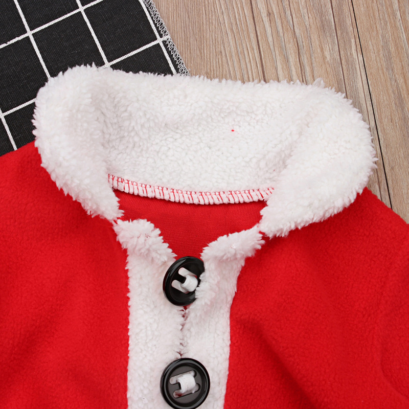 Christmas Fashion Solid Color Cotton Boys Clothing Sets display picture 6