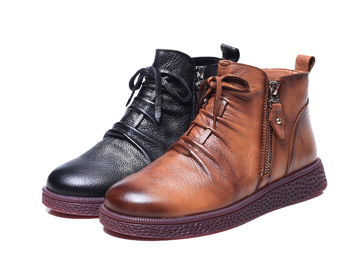 Bottes femme en En cuir - Ref 3355105 Image 19