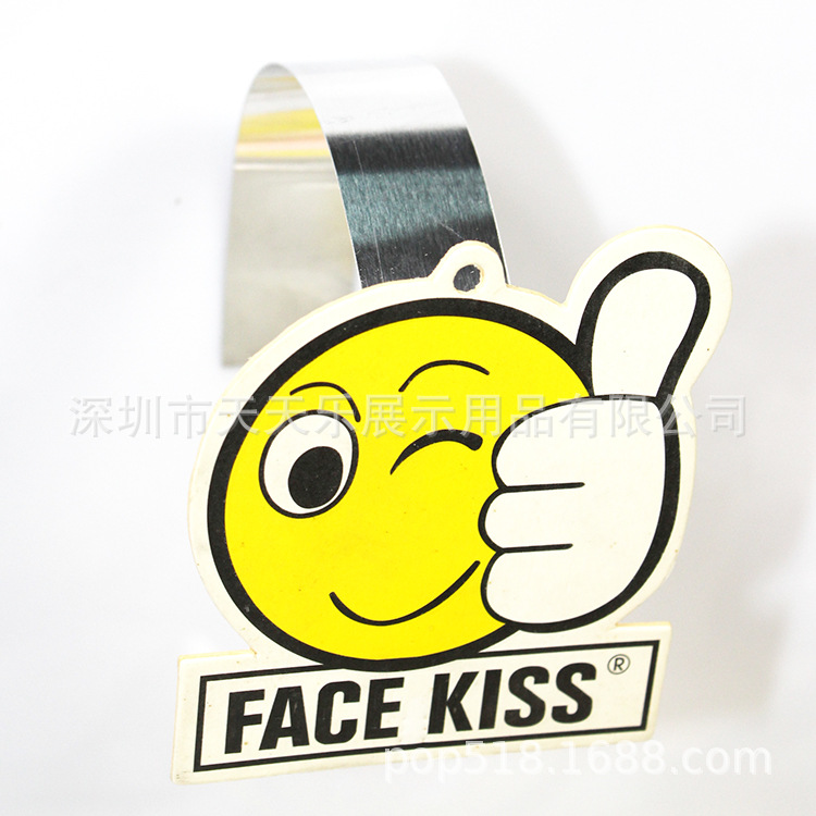 厂家直销PVC跳跳卡爆炸贴 动感卡 标价条 PVC条 透明条超市广告牌