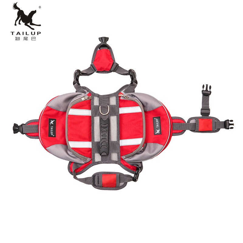 宠物包狗狗包外贸时尚户外安全新款带反光条易控防爆冲双驮自背包