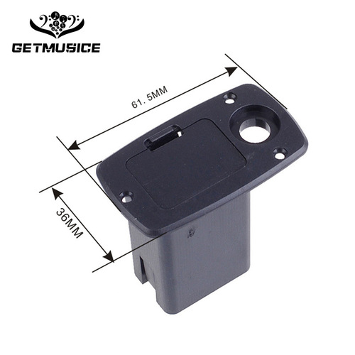 Guitar accessories 9V active pickup battery box battery compartment 9V bass battery cover LJ-04