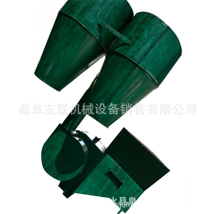 秸秆饲料打糠机厂家 养鸡专用饲料粉碎机 高效谷壳粉糠机视频58