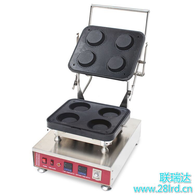 NP-826 4孔数显蛋挞壳机4 holes LED tartlets 爆浆曲奇蛋挞壳机