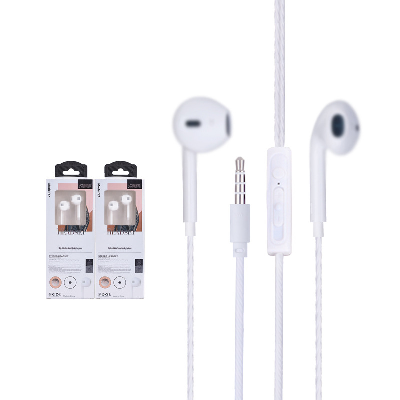 Manufactor Direct selling Bass In ear headset drive-by-wire mobile phone currency headset Earplugs Apply to Apple