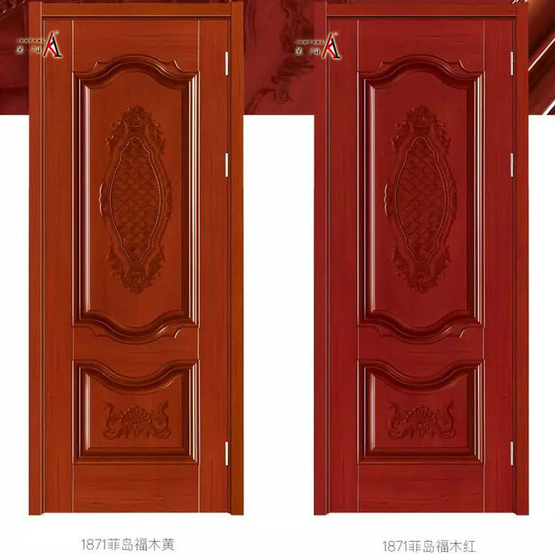 Manufactor supply environmental protection ecology Suite door solid wood reunite with Interior doors Room door new pattern Paint technology