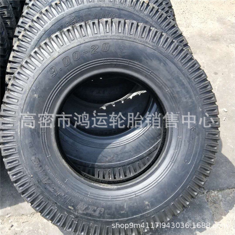 现货供应 9.00-20尼龙羊角轮胎900-20轻卡货车轮胎10.00-20