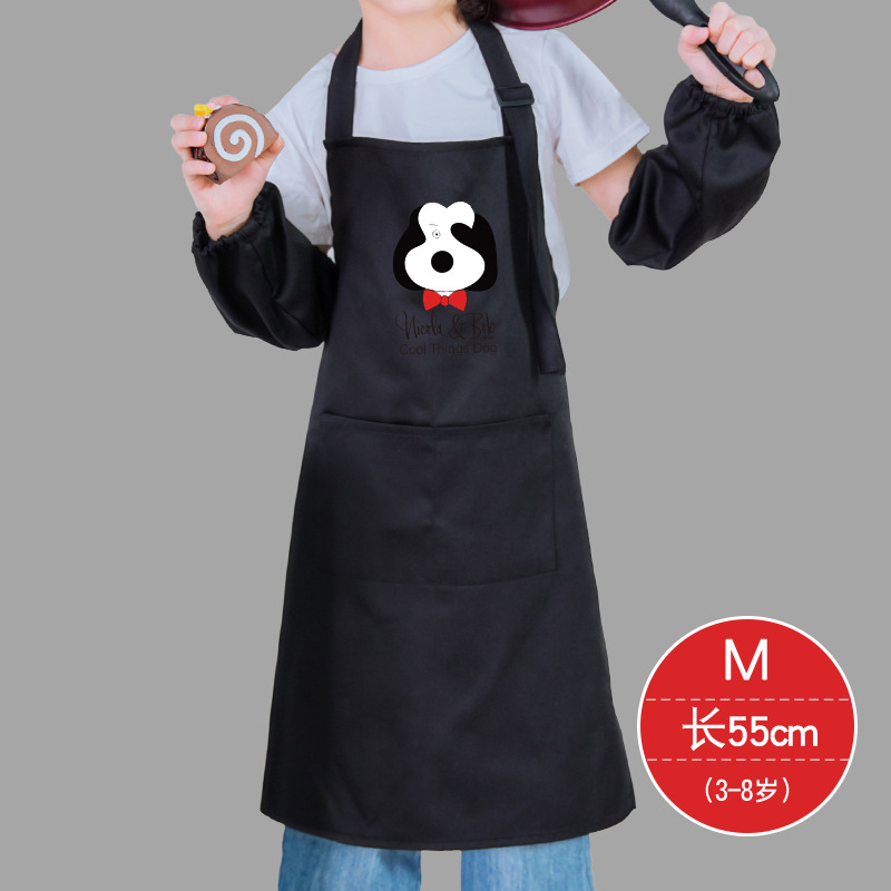 Lindo delantal sin mangas de dibujos animados los niños bebé pintura arroz ropa cerámica hornear Escuela Primaria estudiante clase arte protectora