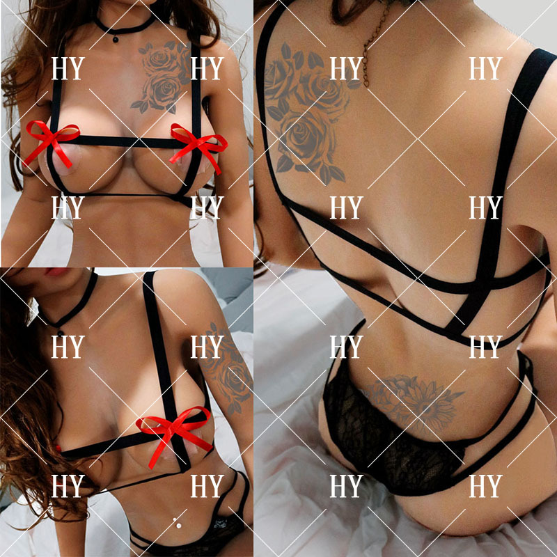bow hollow sexy lingerie NSYO22133