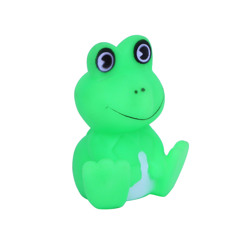 Juguete para mascotas juguete de sonido para mascotas forma de rana Linda Rana gritando truco perro sonido juguete transfronterizo