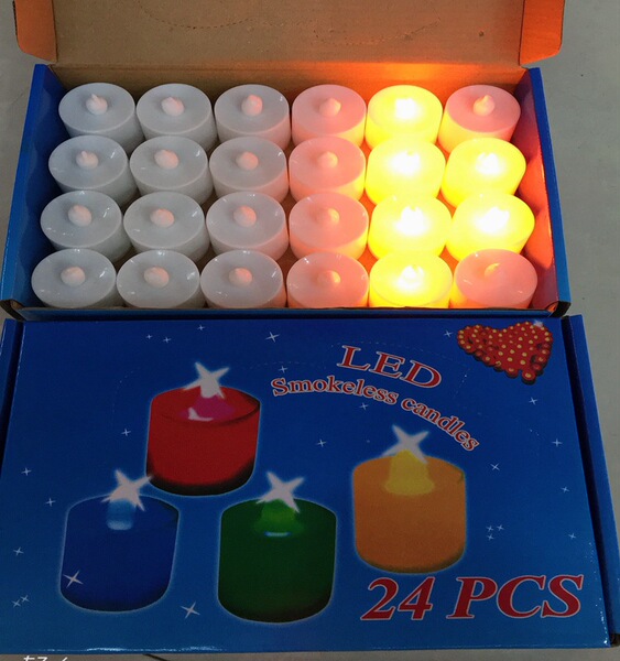 Electronic realistic children's candle