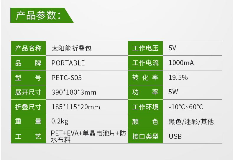 Panneau solaire - 5 V - batterie 0.00 mAh - Ref 3394595 Image 16