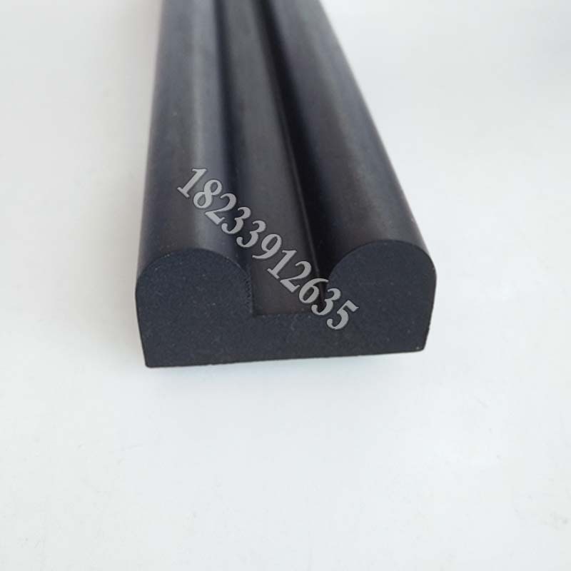 B型减震缓冲橡胶条B型字母三元乙丙密封条双D型皮条