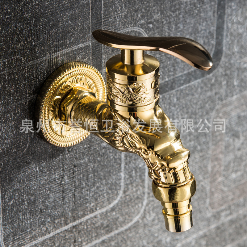 Factory wish cross-border wholesale shower faucet splash-proof water-saving washing machine in-wall bathroom zinc alloy faucet Factory wish cross-border wholesale shower faucet splash-proof water-saving washing machine in-wall bathroom zinc alloy faucet